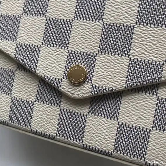 WIS Louis Damier Bag Vuitton Felicie N63106 Pochette 0702